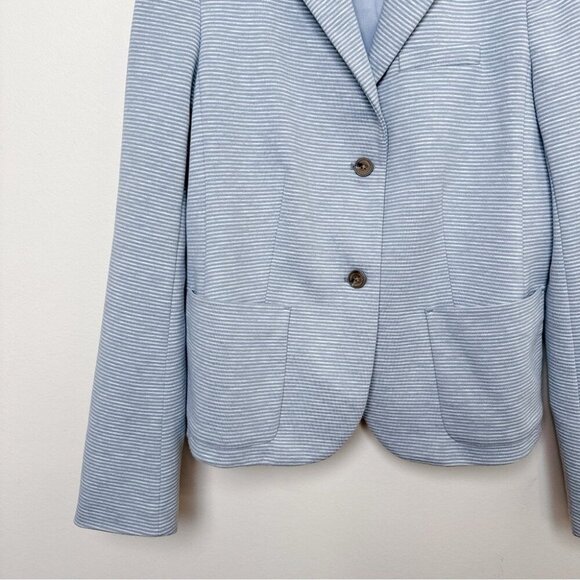 Gap Womens 6 Academy Stripe Stretch Ponte Blazer - Picture 9 of 15